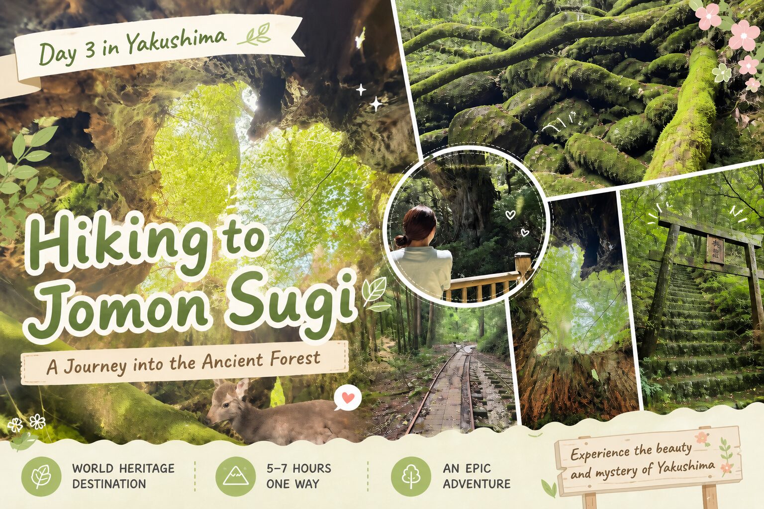 Hiking to Jomon Sugi in Yakushima — A Journey into the Ancient Forest