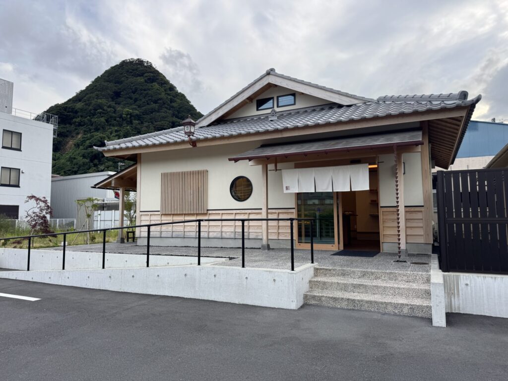 Hirai Seika Japanese sweets shop exterior in Shimoda Shizuoka Japan