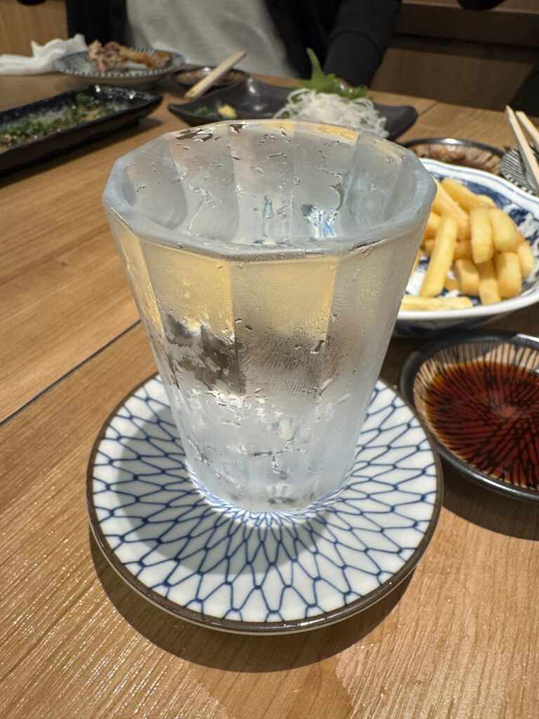 Hakuin Masamune sake label brewed with Mt. Fuji spring water